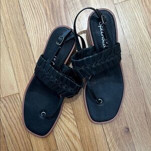 Splendid Black Sandals